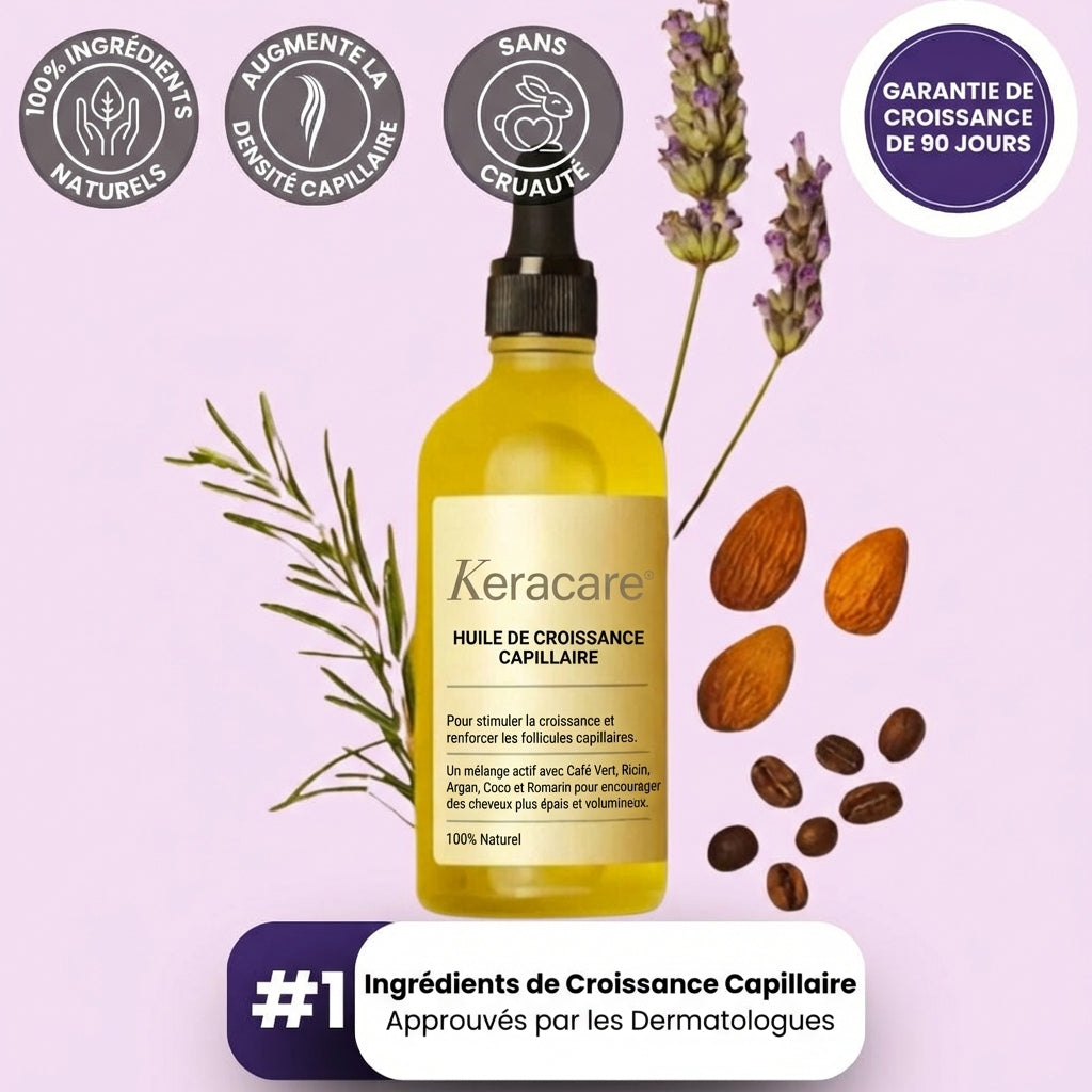 Keracare: Huile Croissance Naturelle Intense